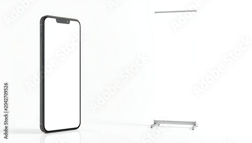 Modern smartphone with detachable components