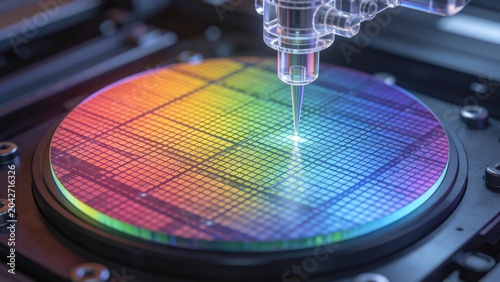 Semiconductor wafer chip manufacturing
