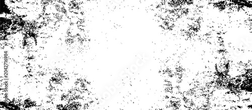 Φωτογραφία Black and white grunge texture overlay distressed background abstract rough dirt