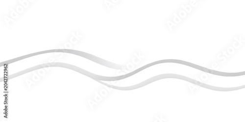 Abstract elegant gray wavy lines on white background with abstract minimalist background decoration wallpaper aesthetic composition movement illustration backdrop creative