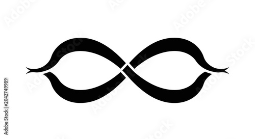 Foto Abstract Infinity Symbol Graphic