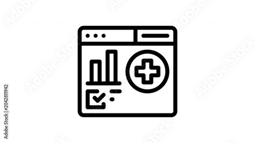 innovation minimalist stroke animation