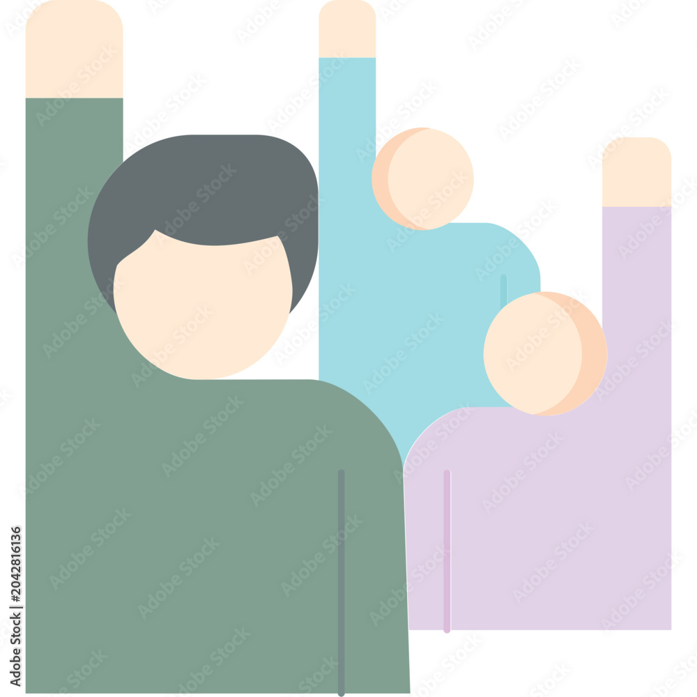 Fototapeta premium Participation Illustration