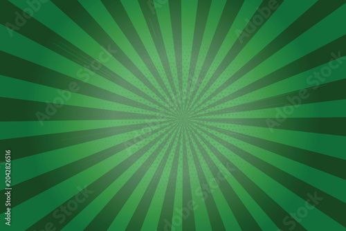 Canvastavla Radial green gradient background, with concentric stripes, and central glow