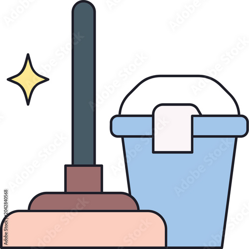 Canvas-taulu Cleanliness Sticker