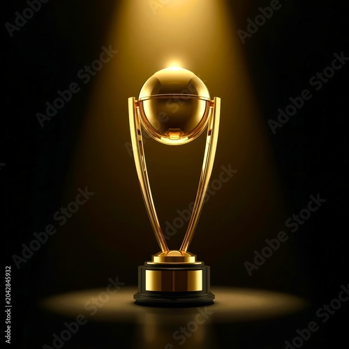 gold trophy cup
