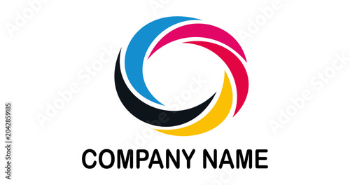 Modern CMYK Logo Design