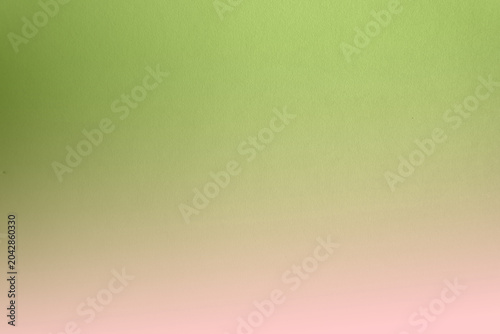 Foto Warm green matcha blended strawberry tone colour paint on paper texture backgrou