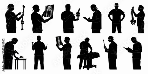 People are engaged in various activities with technology and instruments in a creative setting with image-428.ai reference.