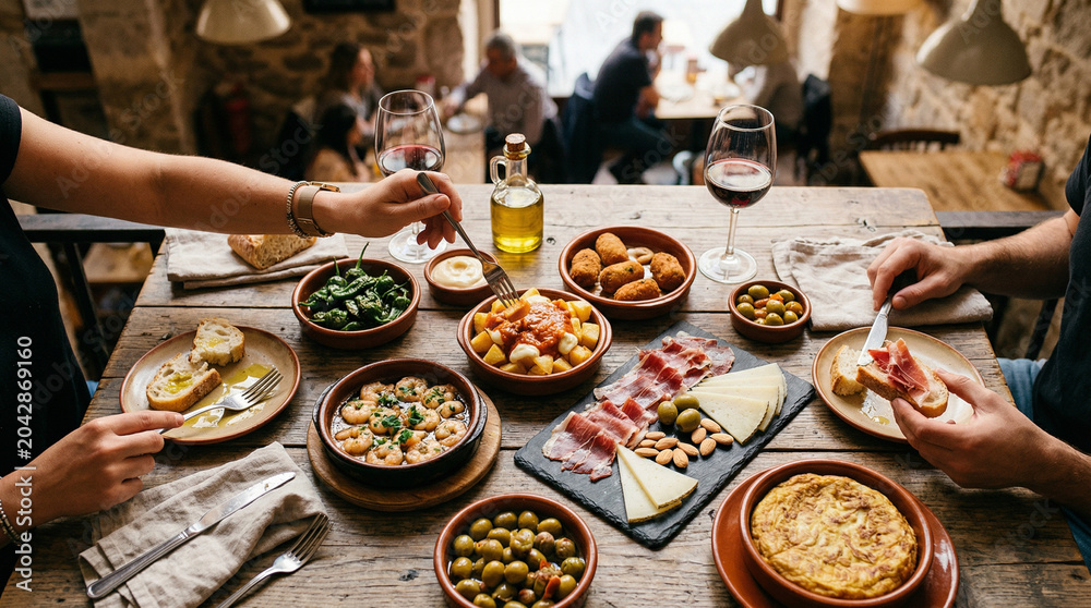 Fototapeta premium Spanish food 