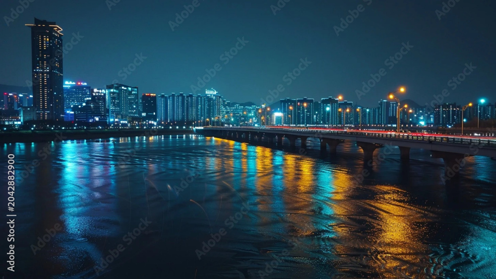Fototapeta premium city night