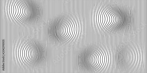 Photography Abstract background with lines of variable thickness