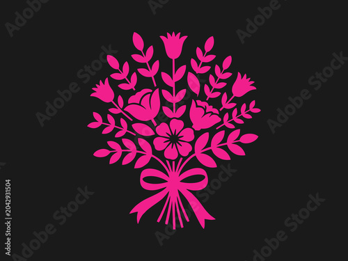 Bouquet of Pink Flowers