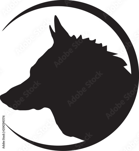 Vector Wolf Head