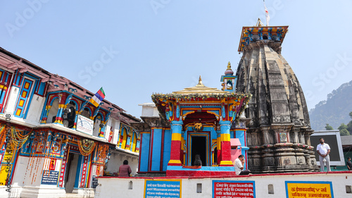Shri Omkareshwar Temple of Ukhimath, Uttarakhand, India.