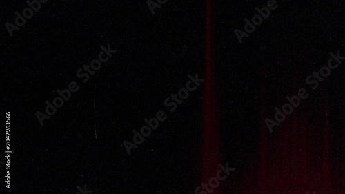 Dust and scratches with film noise effects. Analog vintage video overlay.