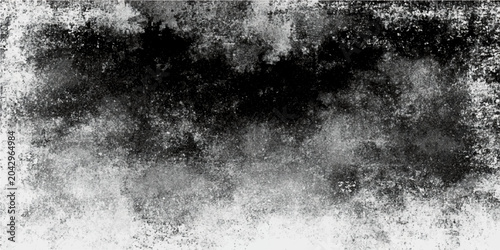 Tableau sur toile Abstract monochrome texture with grunge effect resembling damaged concrete or distressed paper