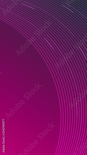 Purple animated lines background with futuristic glowing technology motion graphics