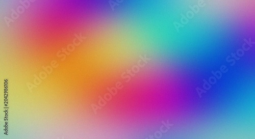 Картината върху платно Soft colorful watercolor background with blended pastel shades and smooth gradie