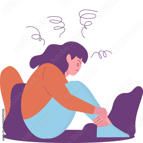 Handrawn Illustration Wellness and Mental Health