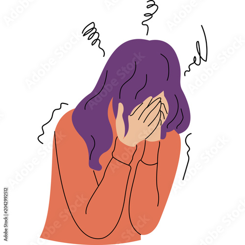 Handrawn Illustration Wellness and Mental Health