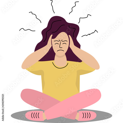 Handrawn Illustration Wellness and Mental Health