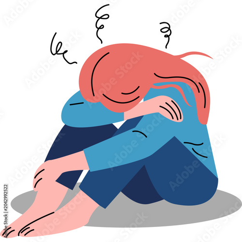 Handrawn Illustration Wellness and Mental Health