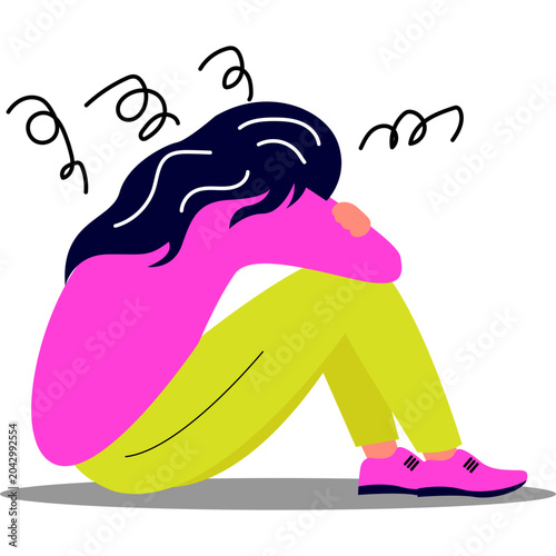 Handrawn Illustration Wellness and Mental Health