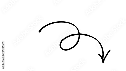 features a hand-drawn, vibrant red checkmark or tick with a casual, marker-like sketch texture centered on a solid white background.