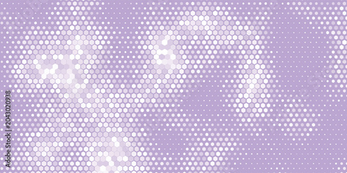 Fotografie Ethereal lavender hex mosaic with bright focal points abstract wallpaper