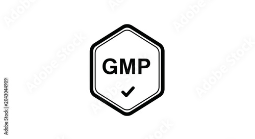 Photos GMP Good Manufacturing Practice Logo.