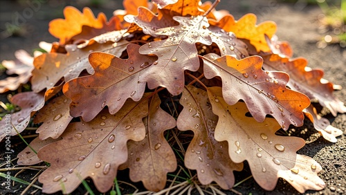 frost on leaf