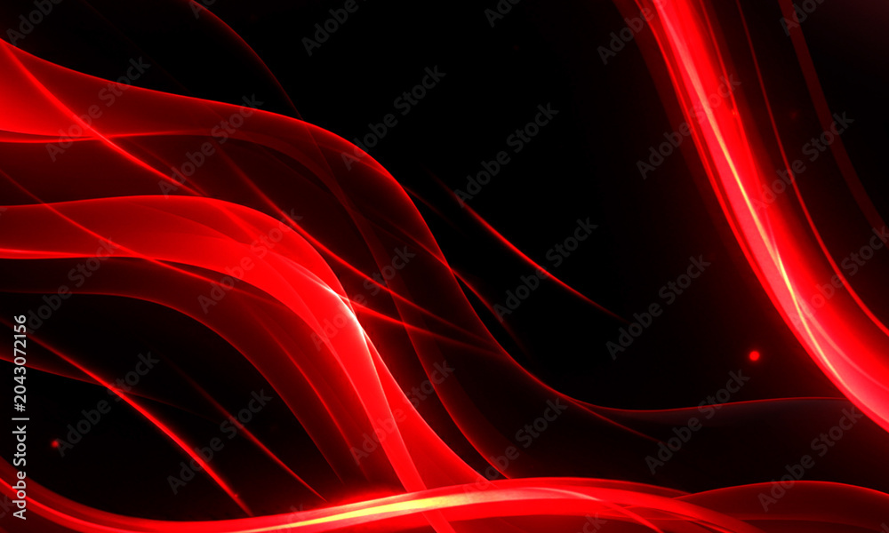 Obraz premium Abstract Glowing Geometric Technology Background