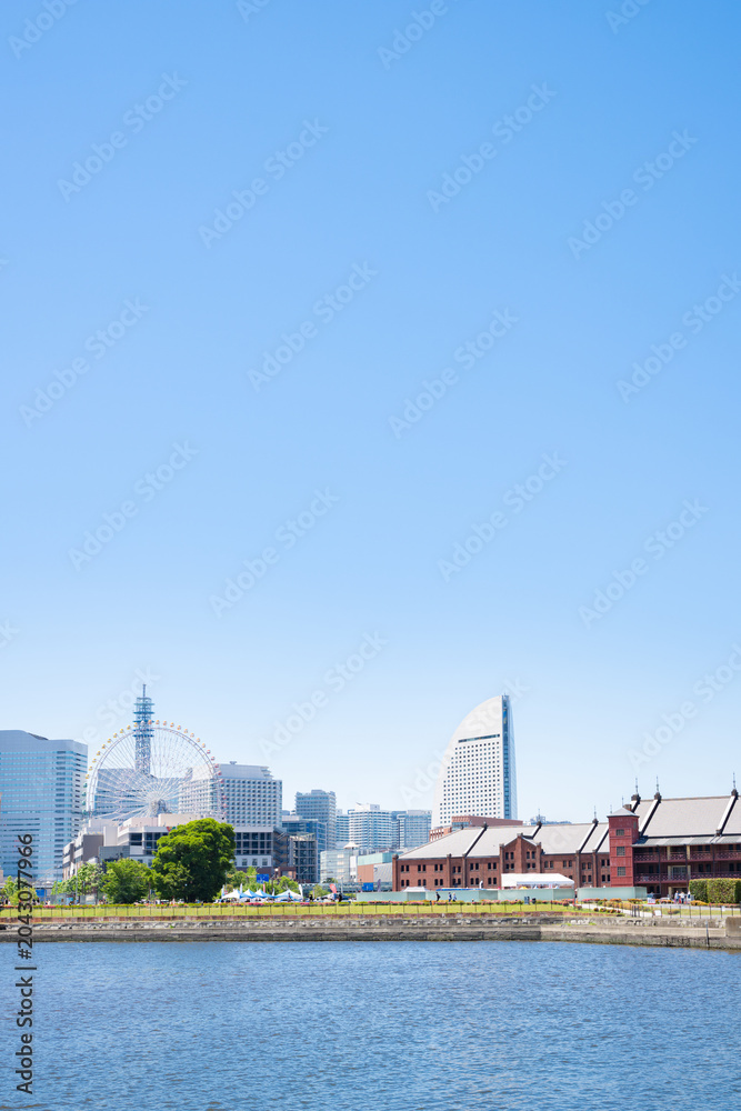 Obraz premium 横浜みなとみらいの風景