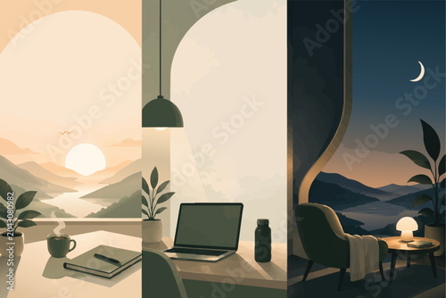 A peaceful and quiet life. 