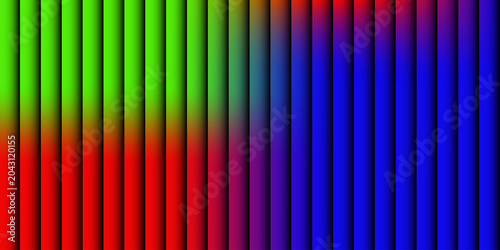 Fotografie Colorful Vertical Stripes Pattern Gradient Spectrum And Smooth Transitions
