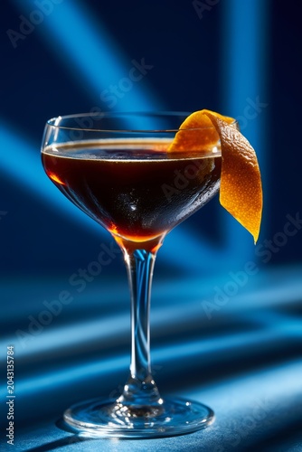 Тropical and summer alcoholic cocktails