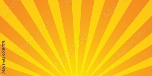 Cuadro en lienzo Sunburst background template vector sunrays wallpaper.