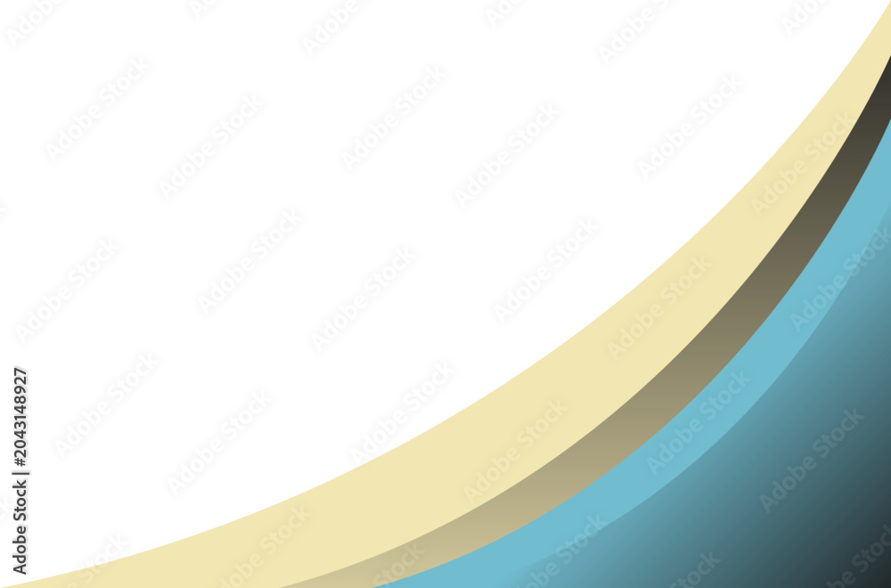 Obraz premium Abstract Curve Corner