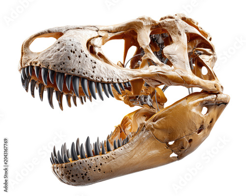Dinosaur Skull Fossil: A meticulously preserved fossil of a Tyrannosaurus Rex skull, showcasing its formidable teeth and intricate bone structure, offers a glimpse into prehistoric life.