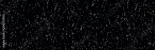 Photos Vector abstract monochrome dotted matrix background with scattered white and gra