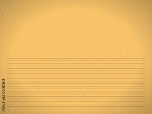 Abstract orange background with gradient and horizontal lines  