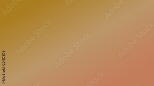 Abstract gradient background in warm colors of gold and peach  