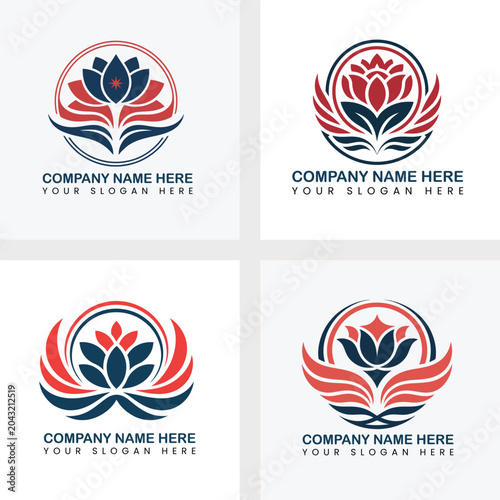 Set of vintage USA patriotic vector labels with ribbons, badges, shields, stars and banners logo design