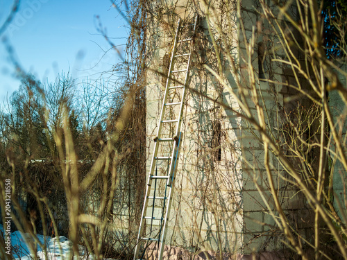 Photos collapsible aluminium ladder