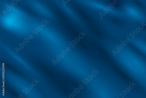 Blue Silk Fabric Abstract Luxury Background Vector