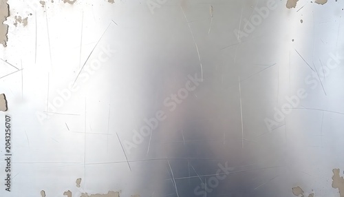 Shiny Brushed Stainless Steel Aluminum Plate Metallic Surface Texture Background