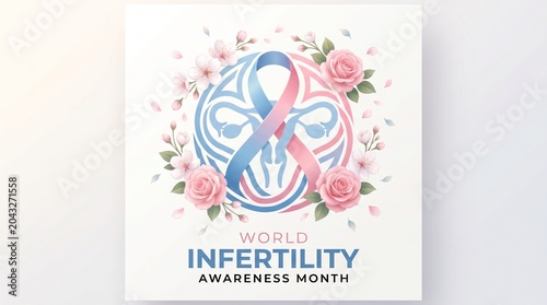 World infertility awareness month graphic