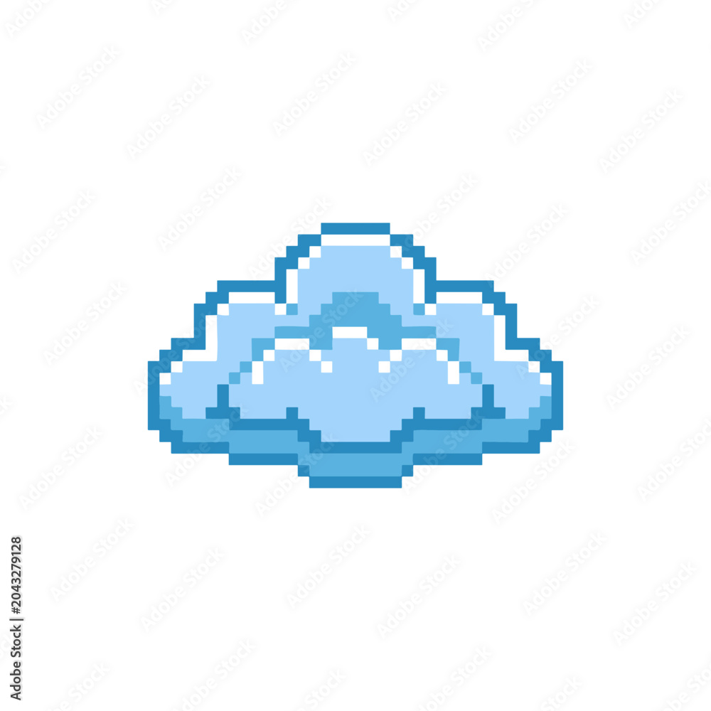 Fototapeta premium Pixel Arcada Cloud