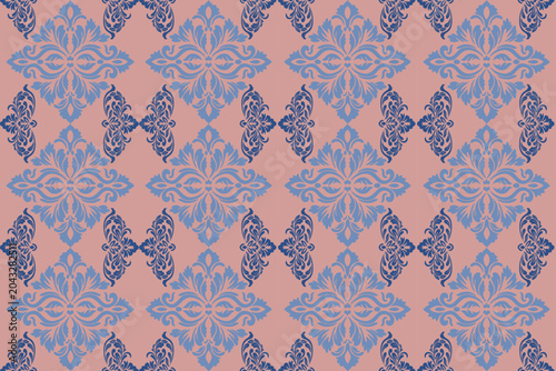 seamless damask pattern